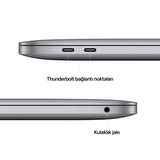 Apple MacBook Pro 13.3 Dahili Ekran Kartı Paylaşımlı 8 GB DDR5 256 GB 13 inç QHD+ macOS Notebook Dizüstü Bilgisayar