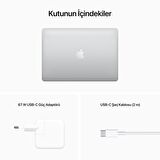 Apple MacBook Pro 13.3 Dahili Ekran Kartı Paylaşımlı 8 GB DDR5 512 GB 13 inç QHD+ macOS Notebook Dizüstü Bilgisayar