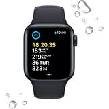 Apple Watch SE MNJT3TU/A Siyah Akıllı Saat Teşhir