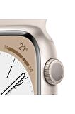 Apple Watch Series 8 GPS 41mm Yıldız Işığı Alüminyum Kasa ve Spor Kordon Akıllı Saat