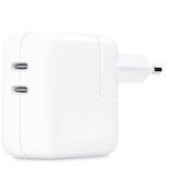APPLE 35 W CIFT USB-C BAGLANTI NOKTALI GUC ADAPTORU BEYAZ