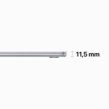 MacBook Air 15 inç Apple M2 Çip 8 Çekirdekli CPU ve 10 Çekirdekli GPU 8GB RAM 256GB MQKR3TU/A - Gümüş