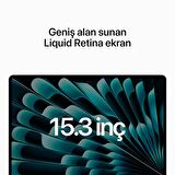MacBook Air 15 inç Apple M2 Çip 8 Çekirdekli CPU ve 10 Çekirdekli GPU 8GB RAM 512GB MQKT3TU/A - Gümüş
