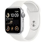 Apple Watch SE 2.Nesil GPS 44mm Silver Akıllı Saat MREE3TU/A KUTUSU AÇIK SIFIR 