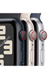 Apple Watch SE GPS + Cellular 40mm Gümüş Alüminyum Kasa ve Fırtına Mavisi Spor Kordon - S/M