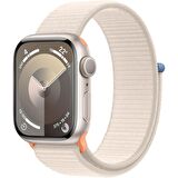 Apple Watch Series 9 GPS 41mm Yıldız Işığı Alüminyum Kasa ve Yıldız Işığı Spor Loop - MR8V3TU/A