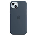 iPhone 15 Plus için MagSafe özellikli Silikon Kılıf - Fırtına Mavisi - MT123ZM/A