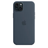 iPhone 15 Plus için MagSafe özellikli Silikon Kılıf - Fırtına Mavisi - MT123ZM/A