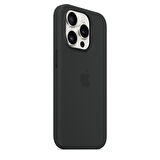 iPhone 15 Pro için MagSafe özellikli Silikon Kılıf - Siyah - MT1A3ZM/A