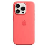 APPLE IPHONE 15 PRO SILIKON MAGSAFE KILIF GUAVA