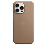 iPhone 15 Pro Max için MagSafe özellikli Mikro Dokuma Kılıf - Vizon Grisi - MT4W3ZM/A