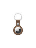 Apple Airtag Mikro Dokuma Anahtarlık - Vizon Grisi OUTLET