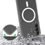 Gpack Samsung Galaxy S23 FE uyumlu Kılıf M-Safe Şarj Özellikli Sert PC Embos Kapak