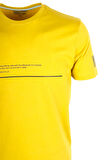 Erkek Tişört Bisiklet Yaka Citrone%100 Pamuk Slim Fit Baskılı T-shirt NCS JEANS 1943