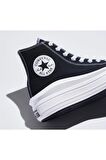 Convers CHUCK TAYLOR ALL STAR MOVE PLATFORM Kadın Günlük Spor Ayakkabı 568497CSiyah-Byz