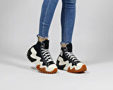 Converse Run Star Motion Canvas Platform Kadın Platformlu Günlük Ayakkabı 171545C Siyah