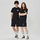 Converse Go-To Embroidered Star Chevron Fleece  Unisex Siyah Şort