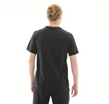 10023876-001 Converse Go-To Embroıdered Star Chevron Standard Fıt T-Shırt T-Shirt Siyah