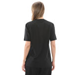 10025458-001 Converse Go-To Star Chevron Logo Standard-Fıt T-Shırt T-Shirt Siyah