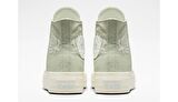 Converse Chuck Taylor All Star Lift Platform Floral Kadın Yeşil Sneaker