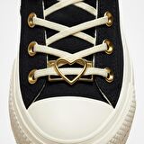 Converse Chuck Taylor All Star Lift Hearts Kadın Siyah Sneaker