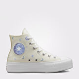 Converse A02895C Chuck Taylor All Star Lift Kadın Beyaz Boğazlı Sneaker Günlük Spor Ayakkabı