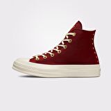 Converse Chuck 70 Hearts Kadın Bordo Sneaker