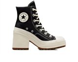 Converse Chuck 70 De Luxe Heel Kadın Günlük Ayakkabı A05347C Siyah