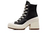Converse Chuck 70 De Luxe Heel Kadın Günlük Ayakkabı A05347C Siyah