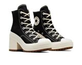 Converse Chuck 70 De Luxe Heel Kadın Günlük Ayakkabı A05347C Siyah