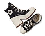 Converse Chuck 70 De Luxe Heel Kadın Günlük Ayakkabı A05347C Siyah