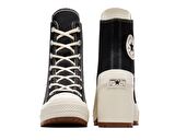 Converse Chuck 70 De Luxe Heel Kadın Günlük Ayakkabı A05347C Siyah