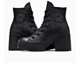 Converse Chuck 70 De Luxe Platform Kadın Günlük Ayakkabı A06145C Siyah
