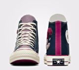 Converse Chuck 70 Classic Unisex Koyu Mavi Günlük Spor Ayakkabı 