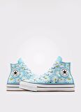 Converse Mavi Kız Çocuk Yürüyüş Ayakkabısı A06337C.457-CHUCK TAYLOR ALL STAR