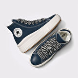 Converse Chuck Taylor All Star Move Kadın Lacivert Ayakkabı A10439C-401