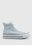 Chuck Taylor All Star Puff Lift HI Mavi Kadın Sneaker A10452C