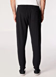 Siyah Erkek Lastikli Bel Regular Fit Eşofman Altı CORE CHUCK PATCH PANT FT BLACK