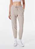 CORE CHUCK PATCH PANT FT PAPYRUS Bej Kadın Lastikli Paça Lastikli Bel Regular Fit Eşofman Altı