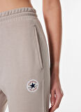 CORE CHUCK PATCH PANT FT PAPYRUS Bej Kadın Lastikli Paça Lastikli Bel Regular Fit Eşofman Altı