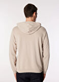 Converse CORE CHUCK PATCH HOODIE FT PAPYRUS Bej Kadın Lastikli Paça Lastikli Bel Regular Fit Eşofman