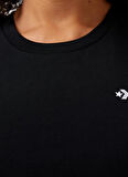 10027252.001 CROPPED T-SHIRT Siyah Yuvarlak Yaka Regular Fit Kadın T-Shirt