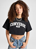 Converse T-Shirt, L, Siyah