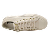 A12765C-K Converse Chuck Taylor All Star Lıft Kadın Spor Ayakkabı Krem