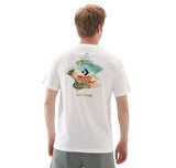10027366-102 Converse Waves Loose-Fıt T-Shırt T-Shirt Beyaz