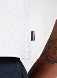 Converse 10027625.022 SPORTY BOXY T-SHIRT Gri Yuvarlak Yaka Regular Fit Düz Kadın T-Shirt