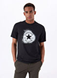 10027998.001 ALL STAR STENCIL T-SHI Siyah Yuvarlak Regular Fit Baskılı Erkek T-Shirt