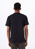 10027998.001 ALL STAR STENCIL T-SHI Siyah Yuvarlak Regular Fit Baskılı Erkek T-Shirt