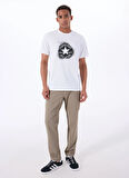 10027998.102 ALL STAR STENCIL T-SHI Beyaz Yuvarlak Regular Fit Baskılı Erkek T-Shirt