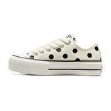 Converse A10689C Chuck Taylor All Star Lift Ayakkabı Krem